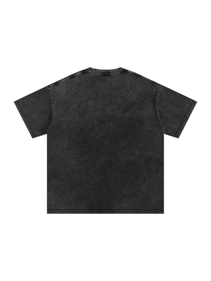 gothic tshirt,gothic streetwear graphic tee,vintage washed shirt,dark aesthetic clothing,rabbit graphic tee,gothic streetwear,alternative fashion shirt,grunge aesthetic tee,anime gothic style shirt,unisex oversized tshirt