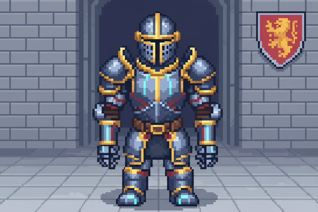 pixel armor
